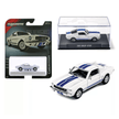 1965 Shelby GT350 White with Blue Stripes - Majorette Collection