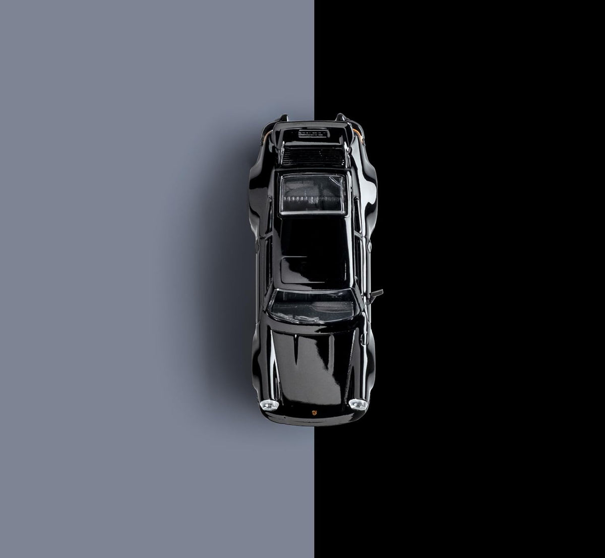 1975 Porsche 930 Turbo Black - Majorette Collection — image 4