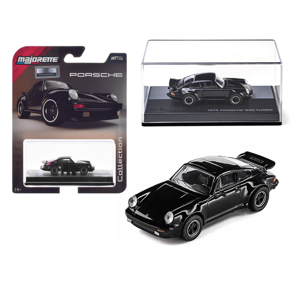 1975 Porsche 930 Turbo Black - Majorette Collection