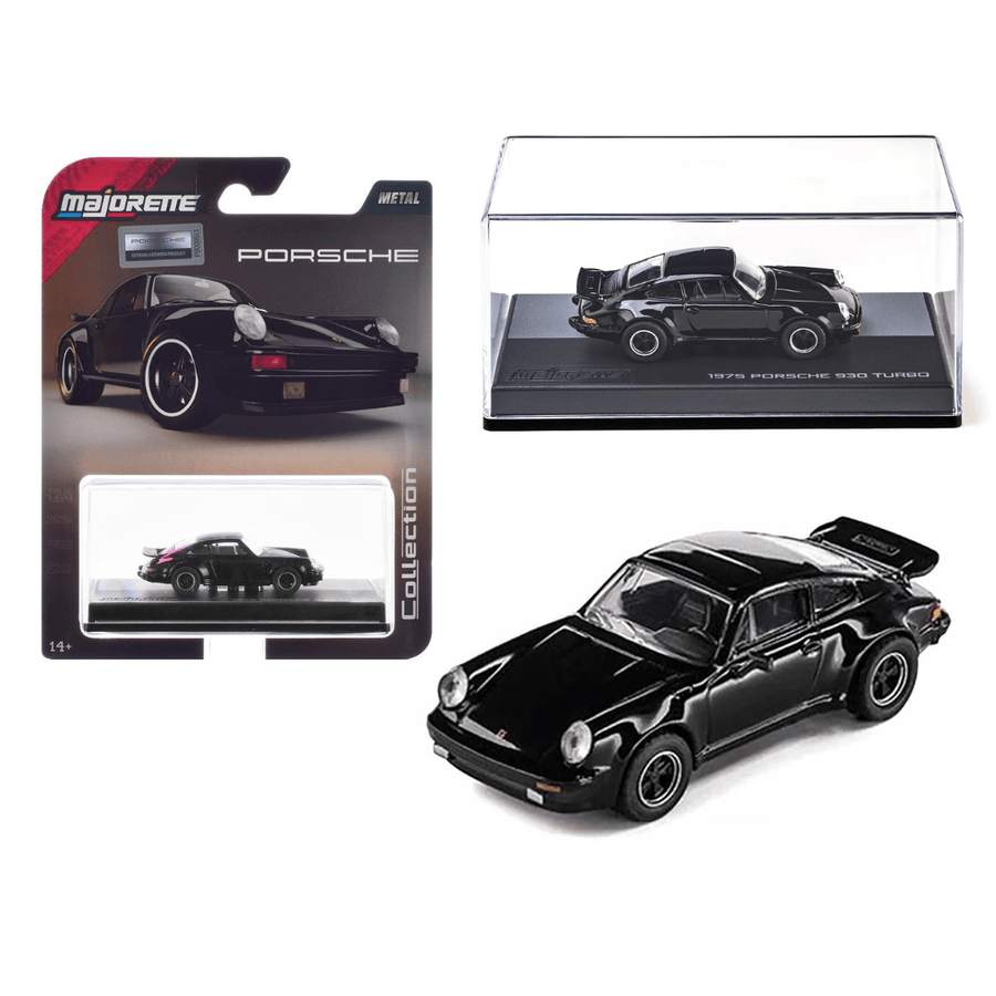 1975 Porsche 930 Turbo Black - Majorette Collection — image 1