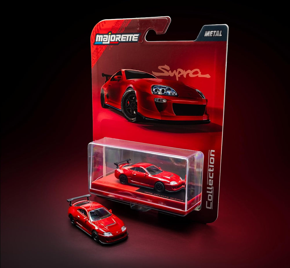 1995 Toyota Supra RHD (Right Hand Drive) Red - Majorette Collection - Colorland Toys