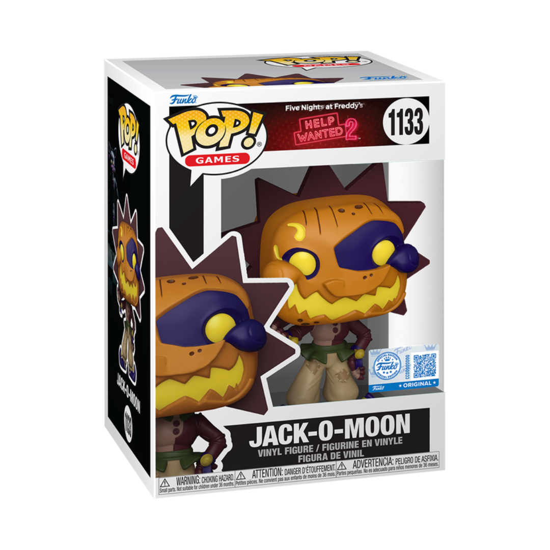 Funko Pop! Games: Five Nights at Freddy's HW2 -  Jack O Moon #1133 — image 3