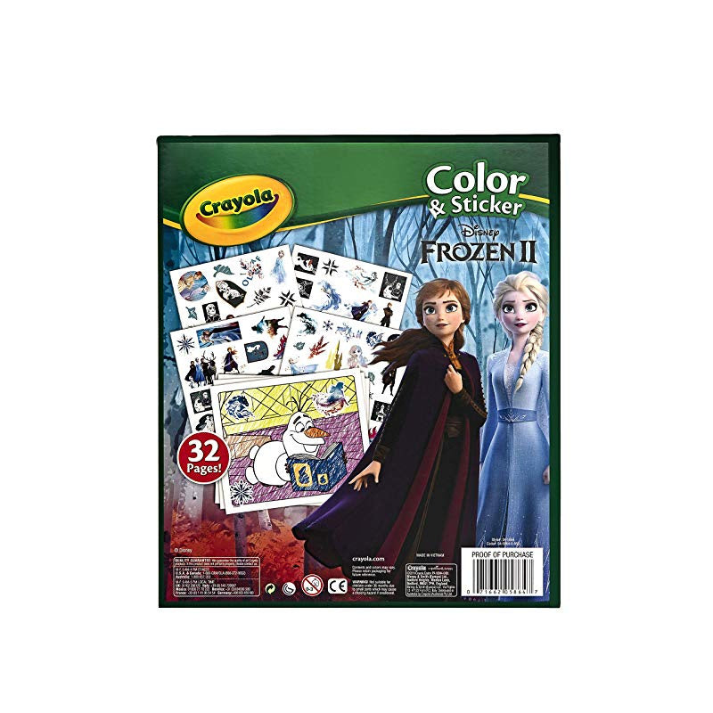 Crayola Color and Sticker Disney - Frozen - Colorland Toys