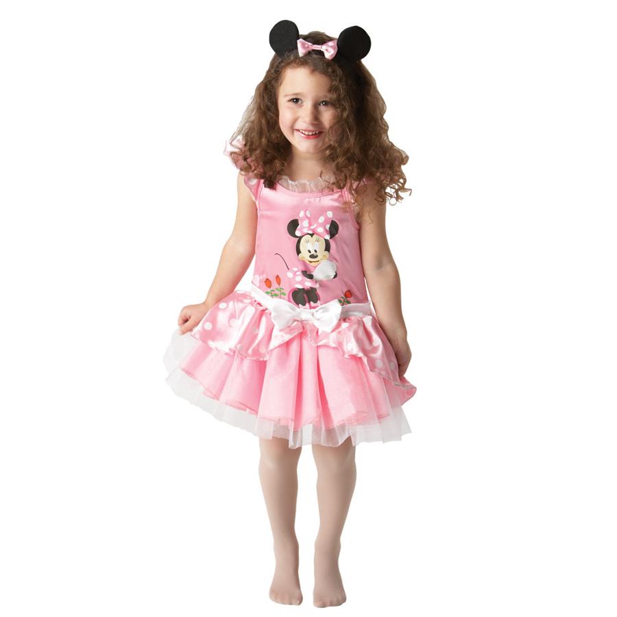 Disney Baby Toddler Minnie Mouse Pink Ballerina Dress (S/M/L) - Colorland Toys