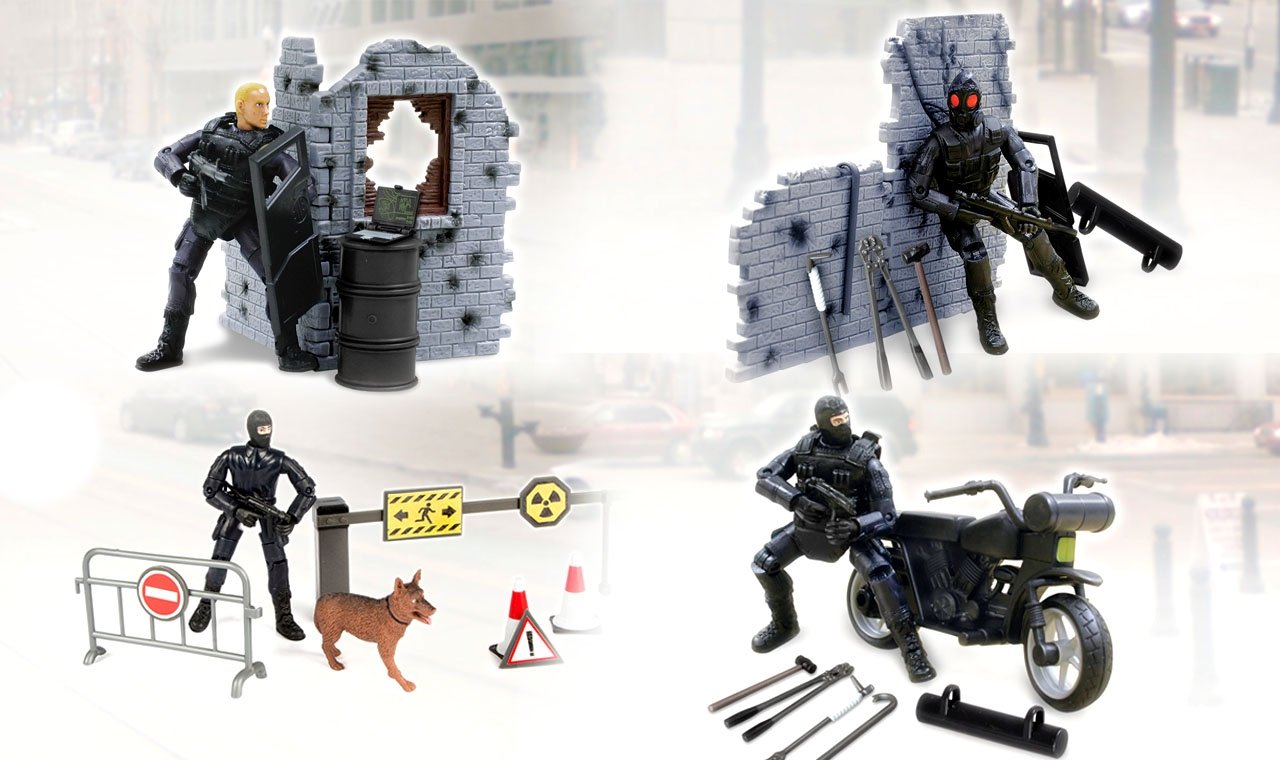 World Peace Swat 4 Asst. - Colorland Toys