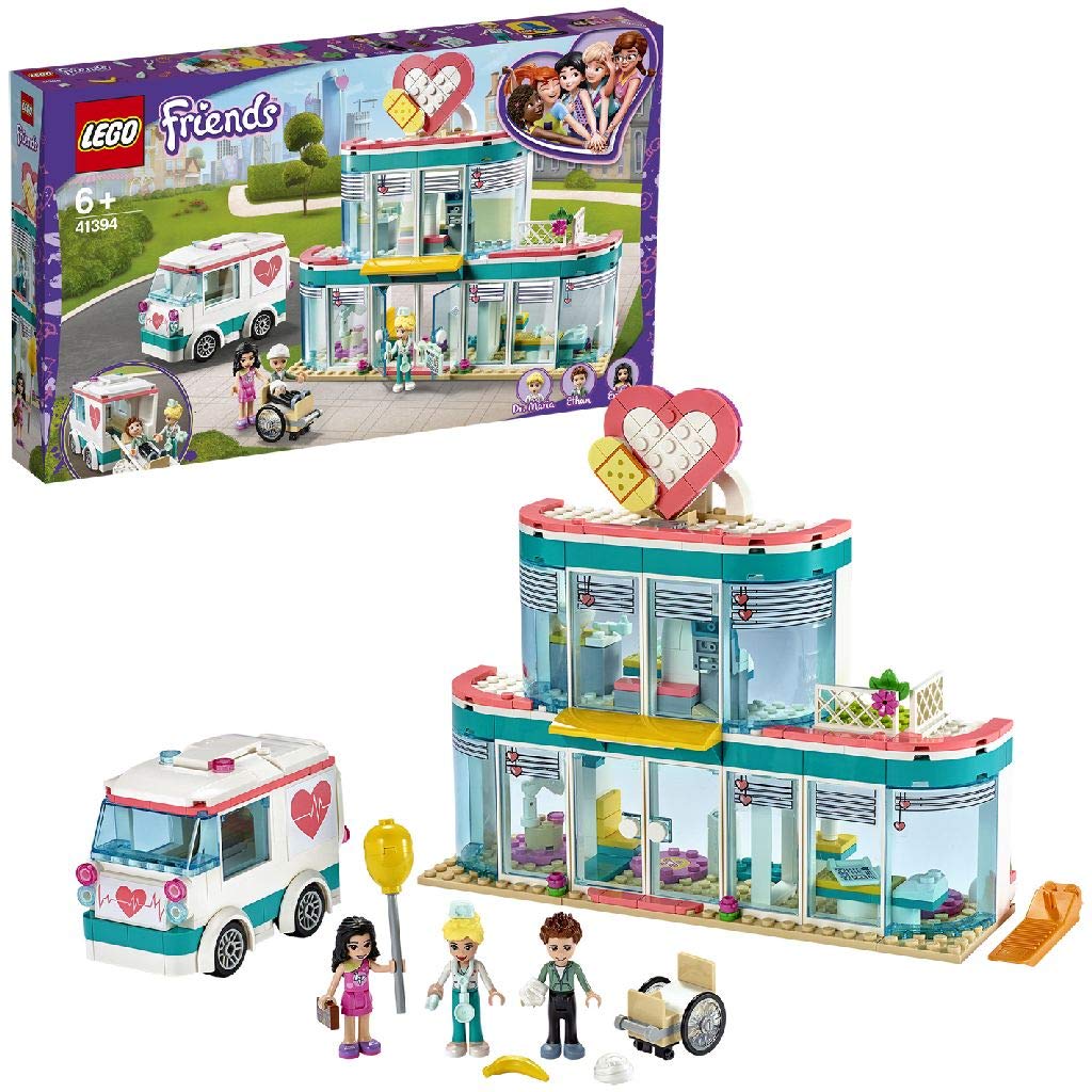 LEGO Friends Heart lake City Hospital Play set - Colorland Toys