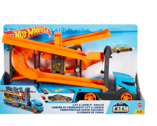 Hot Wheels Lift & Launch Hauler GNM62 - Colorland Toys