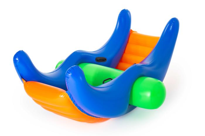 Bestway Water-Totter Rocker SeeSaw Pool 9'2x47 inch 43295 - Colorland Toys