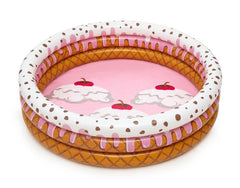 Bestway Sundae Funday Kiddie Pool 63x63x15 inch 51144 - Colorland Toys