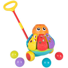Playgro Push Along Ball Popping Octopus PG4086374 - Colorland Toys