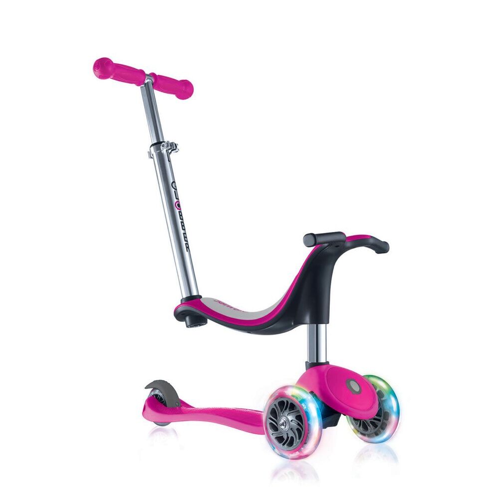 Globber Evo Convertible Scooter 4 In 1 with Lights - Colorland Toys