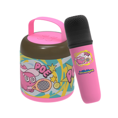 Jellie OK Wireless Karaoke Speaker (Pink)