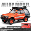 Pullback Toyota Land Cruiser LC80 Off-Road Die-Cast 1:24 Scale Asstd. CZ609A