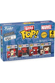 Funko Bitty Pop! Marvel: Spider-Man - Parker Split 4-Pack FU85704