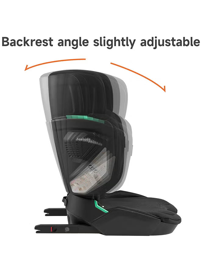 Rober Portable Folding i-Size High back Booster with ISOFIX / Green WD042-B — image 4