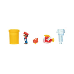 Super Mario Bros Sparkling Waters Diorama Set 2.5inch 41365