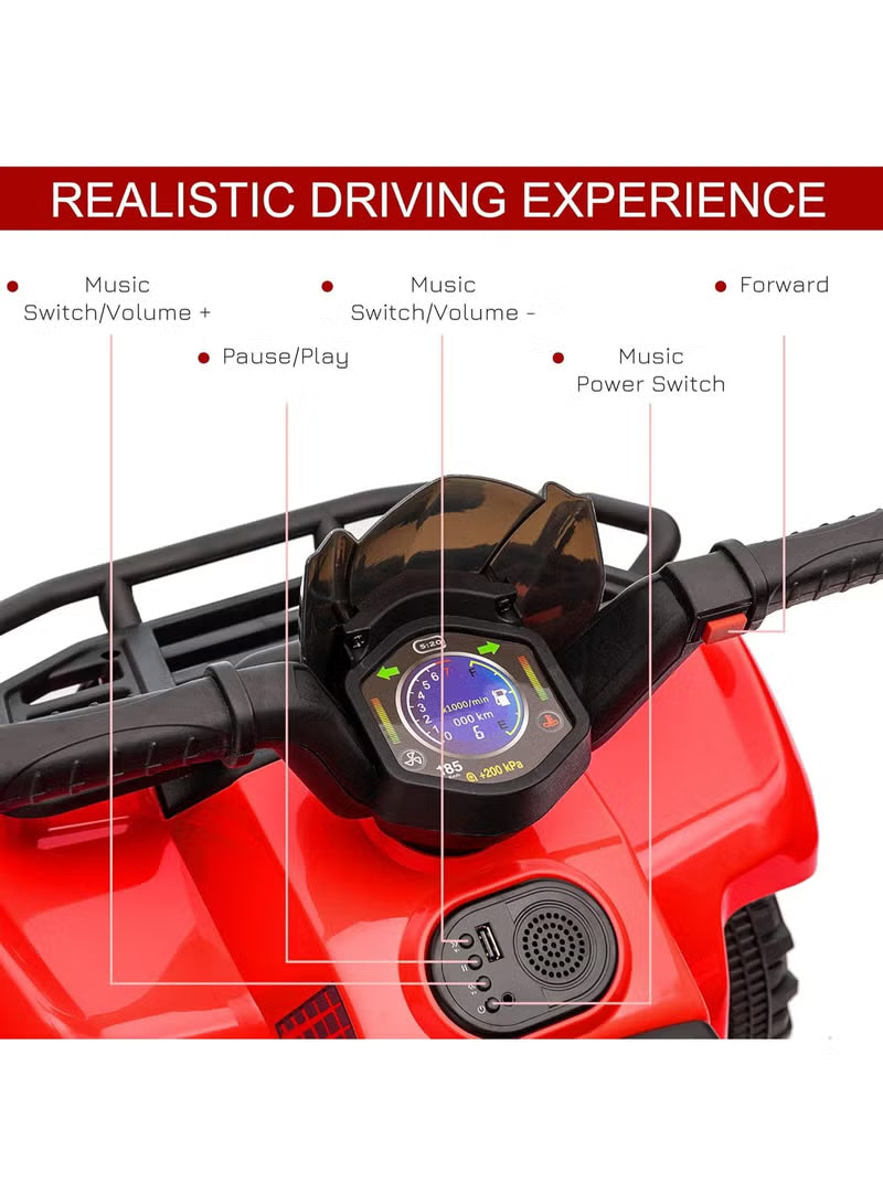 Kids Quad Bike Red 6V JC913