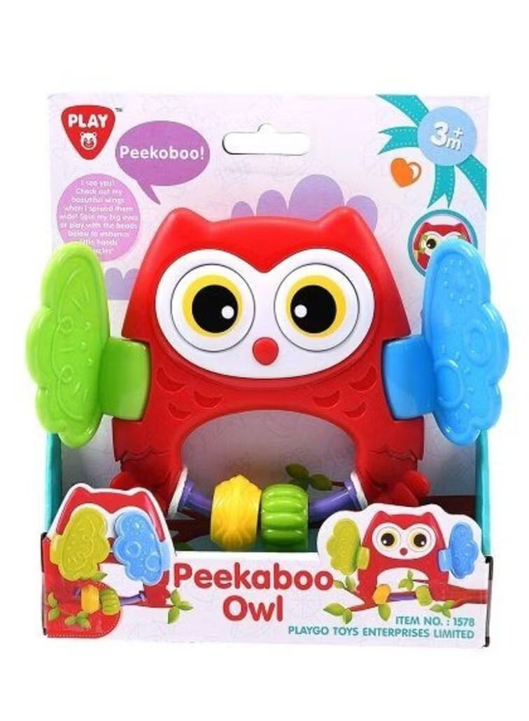 Playgo Rattle Peekaboo Owl 1578 — image 2