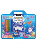 Axolotls and Friends Colouring Set with Lap Desk HBM00136 - Colorland Toys