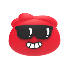 Jellie Drops Wired Earphones Red 3.5mm EP502R