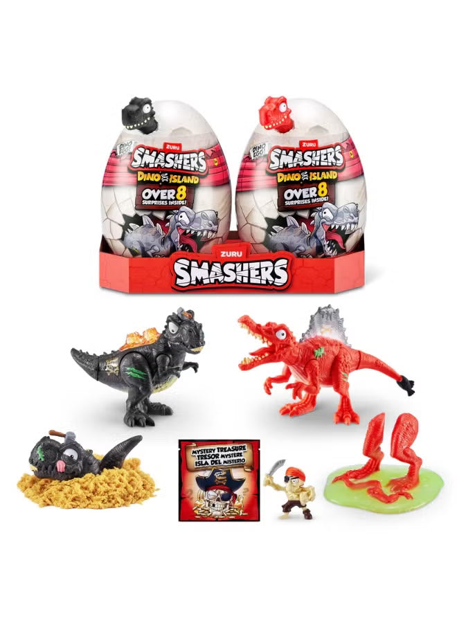 Smasher Mini Dino Island Egg Combo 2-Pack ZUR-74110