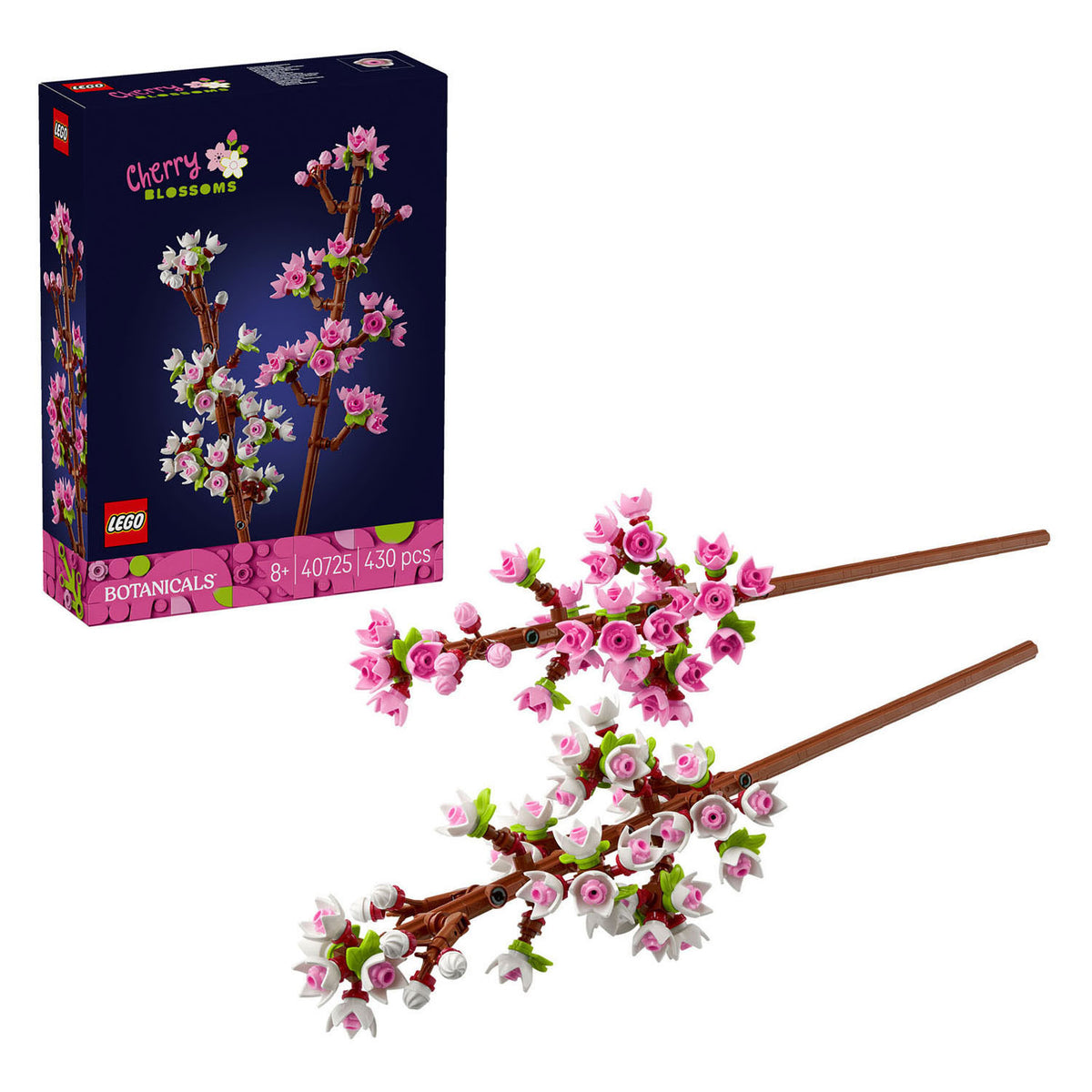 LEGO Cherry Blossoms Flower Building Set 40725