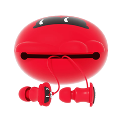 Jellie Drops Wired Earphones Red 3.5mm EP502R