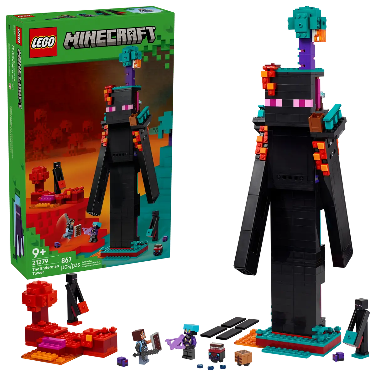 LEGO The Enderman Tower V29 21279