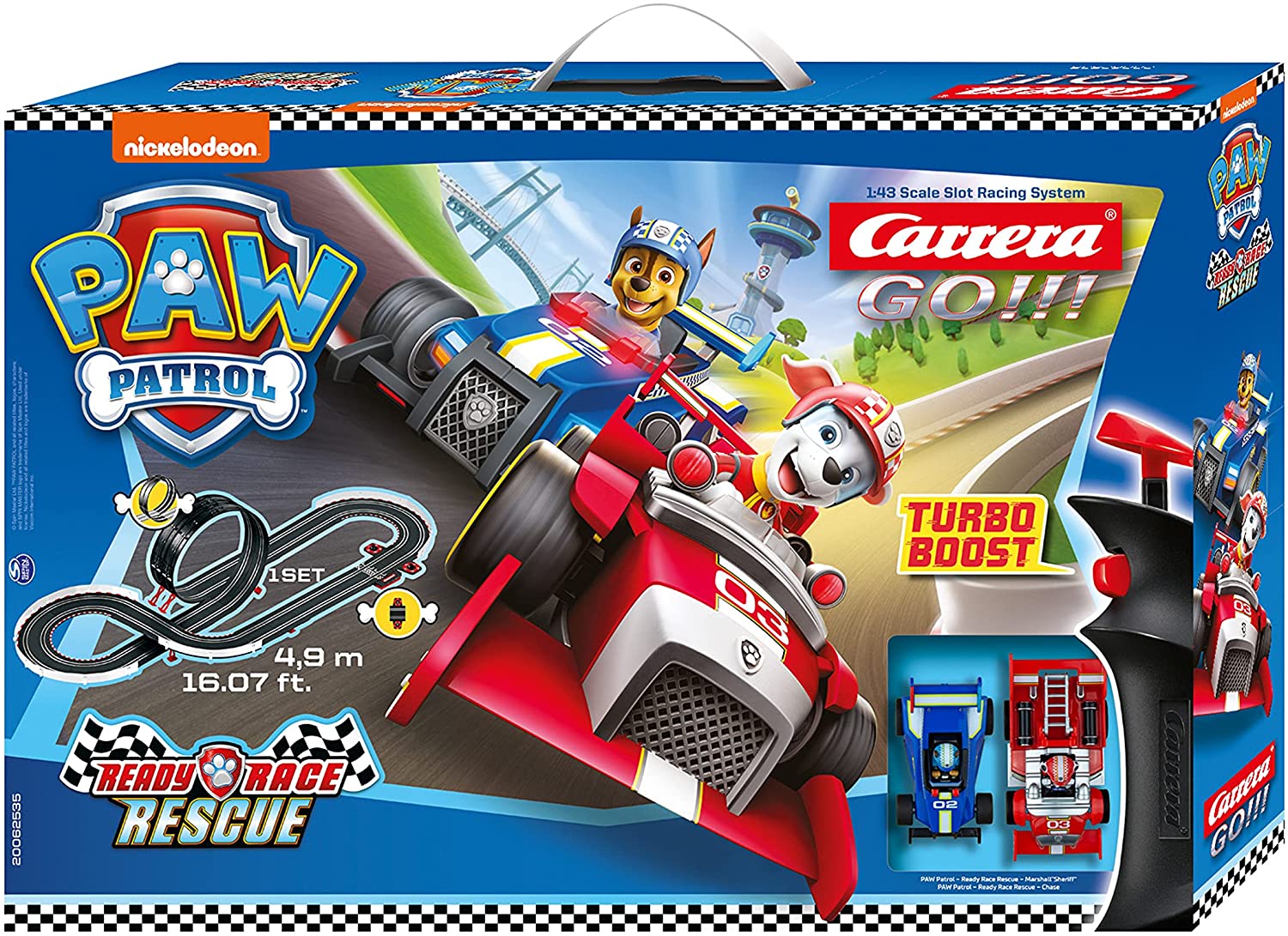 Nickelodeon Paw Patrol Chases Ride N Rescue 6046797 - Colorland Toys