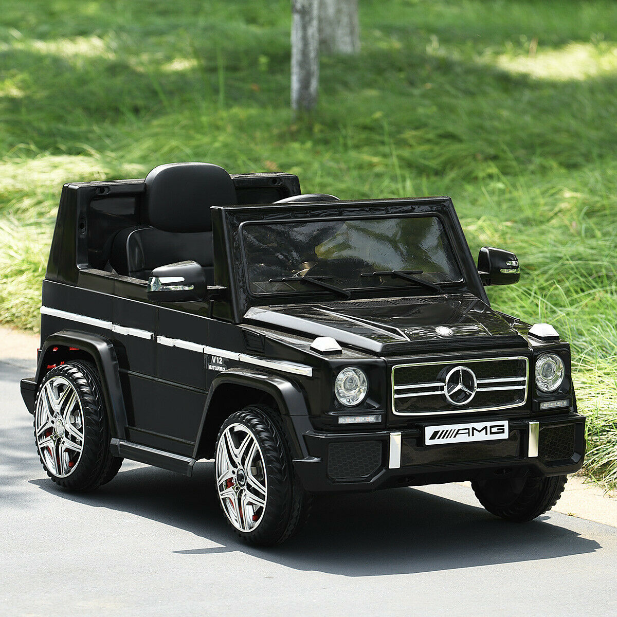 Licensed Mercedes Benz Ride on Powered Car with Remote Control - Colorland Toys