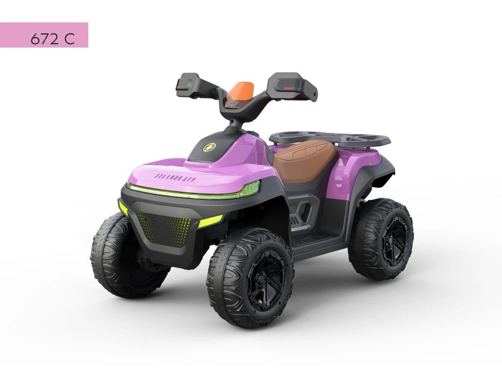 Kids ATV Quad Bike Ride On Pink 6V HL-5388
