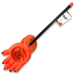 Spooky Pumpkin Witch Candy Grabber Halloween Trick Or Treat Accessory