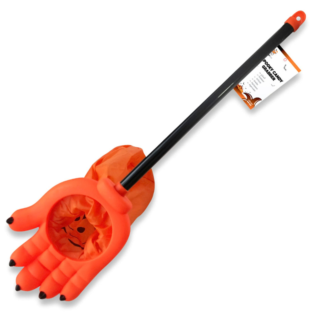 Spooky Pumpkin Witch Candy Grabber Halloween Trick Or Treat Accessory — image 1