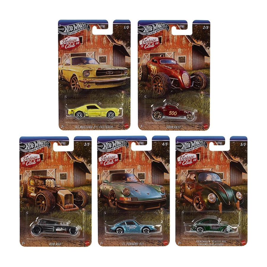 Hot Wheels Silver Series Vintage Club 1968 – Sooo Fast HRT81/JKY32 — image 7