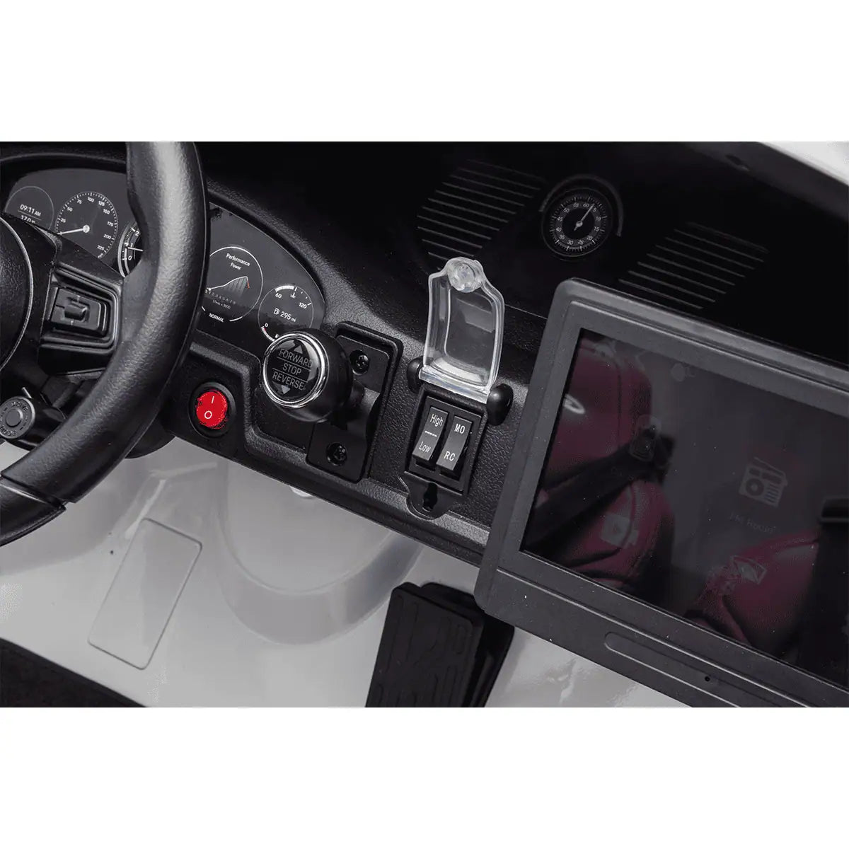 Porsche 911 Ride On 12V 4M White DK-P911 - Colorland Toys