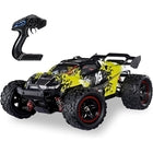 Lightning Brushless Hurricane 4-WD RC Car Yellow 1:18 Scale HS18422 - Colorland Toys