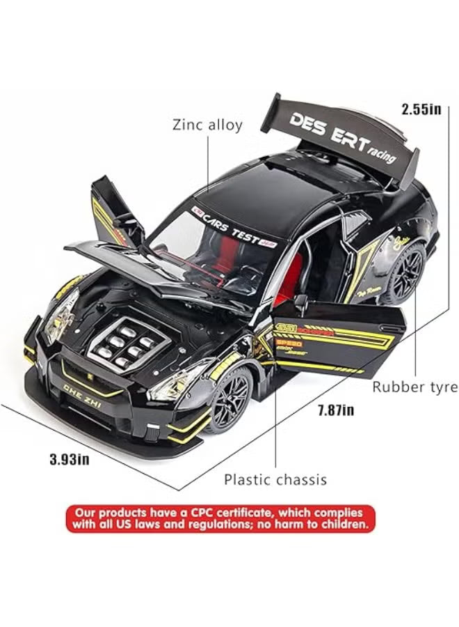 Pullback Diecast Nissan GTR35 CZ128AD — image 3