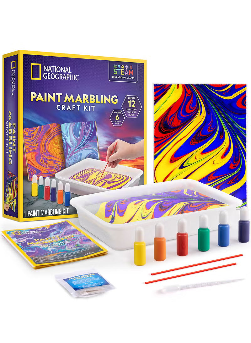 National Geographic Paint Marbling Craft Kit — image 2