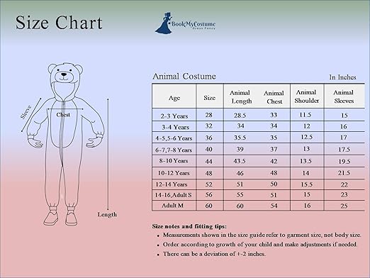 [29 8 - 9] Deer Costume 29 8 - 9 - Colorland Toys