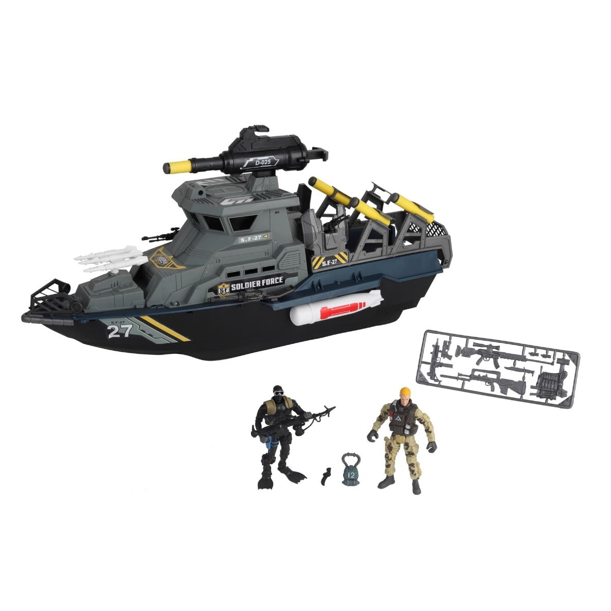 Soldier Force Navy Battleship Playset - Colorland Toys