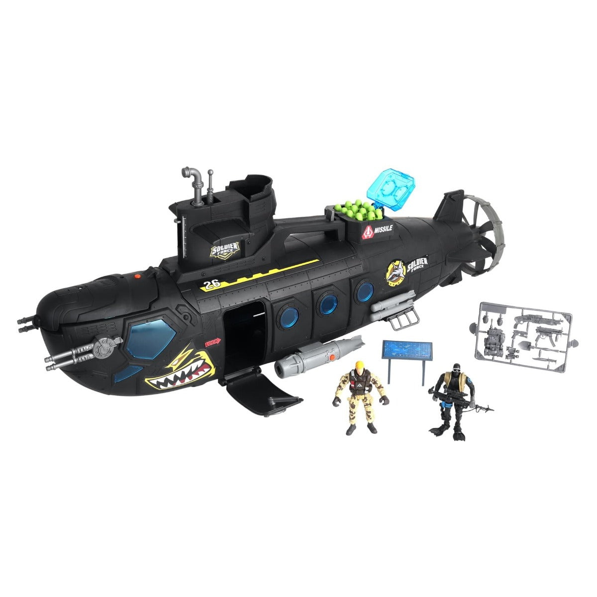 Soldier Force Deepsea Submarine Playset - Colorland Toys