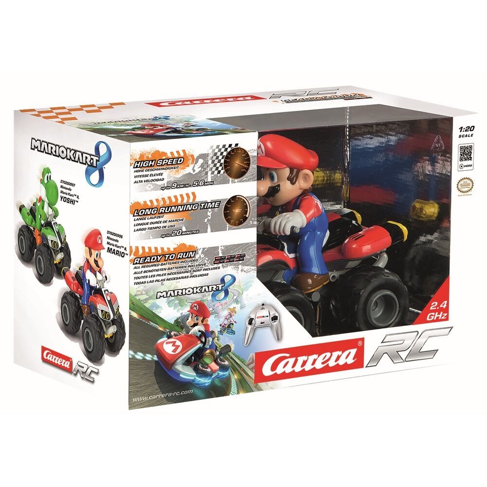 Carrera RC Nintendo Mario Kart 8 Car 1-20 Scale 200996 - Colorland Toys