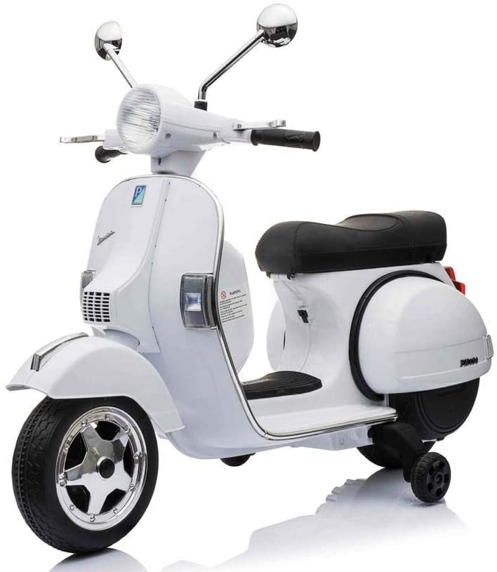 Vespa Motorbike White PX150 - Colorland Toys