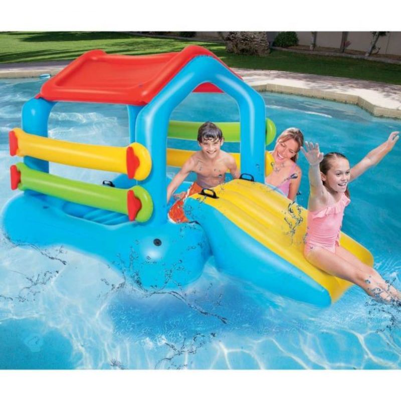 Bestway Bouncer Island With Slide 2.79mx1.74mx1.44m 43425 - Colorland Toys