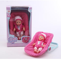 Baby Habibi Tiny Doll with Carrier NB915817 - Colorland Toys