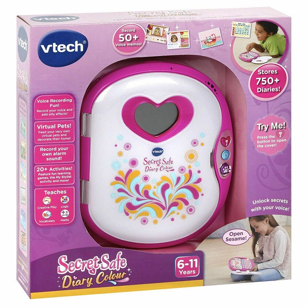 Vtech Secret Safe Diary 80-177903 - Colorland Toys