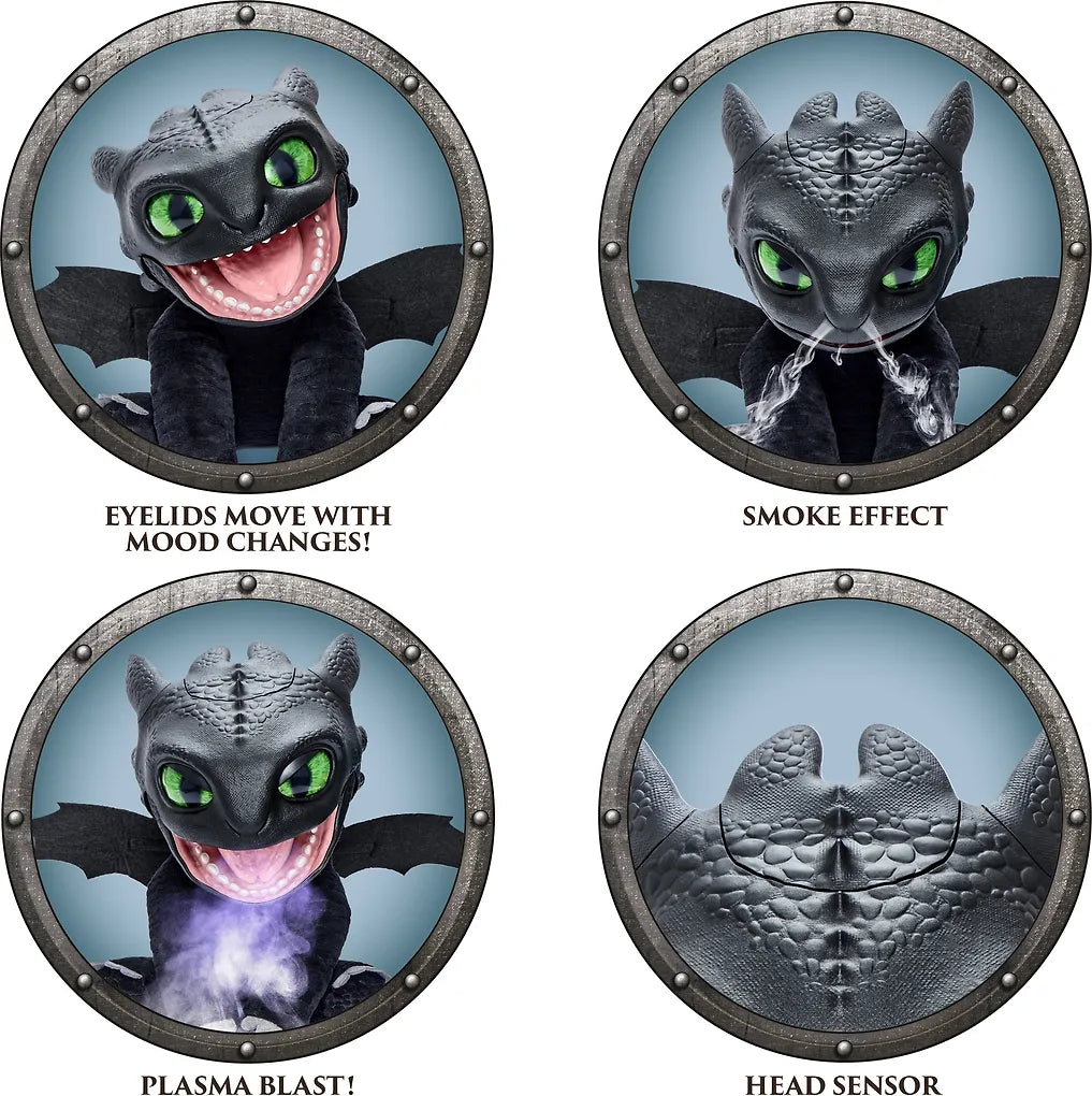 How To Train Your Dragon Real Toothless Puppetronic HTTYD-1001-01