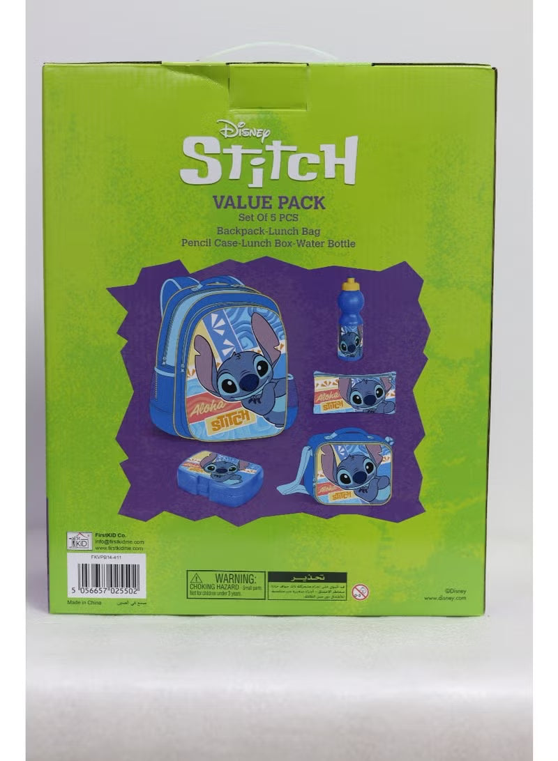 Disney Stitch 5 In 1 Trolley Bag 14-Inch FKVPT14-411 - Colorland Toys