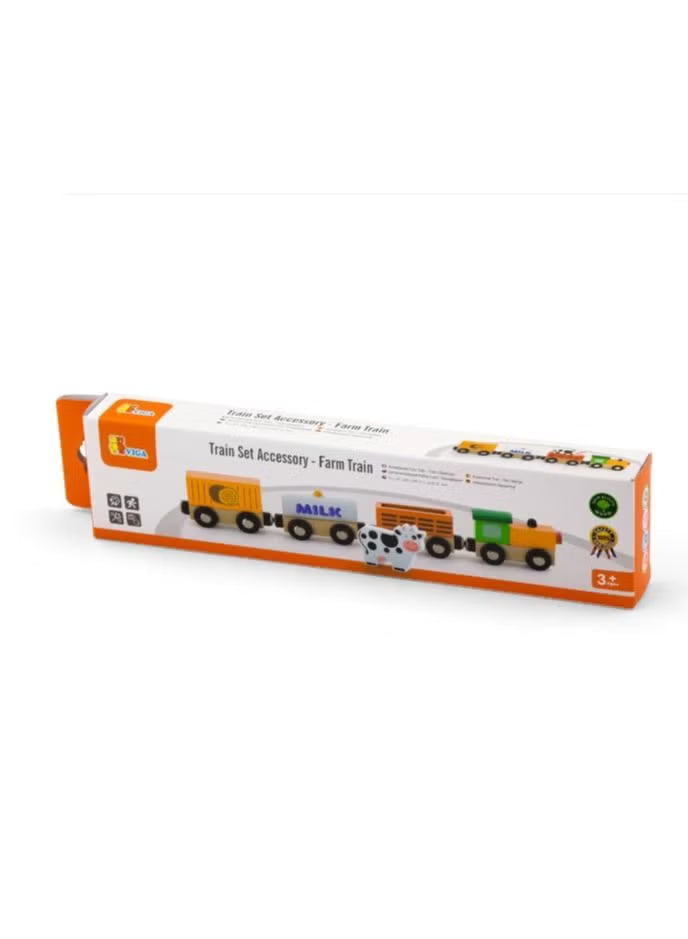 Viga Train Set Accessory - Farm Train 50821 — image 1