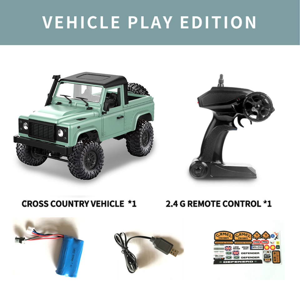 Land Rover Defender 90 RC 4X4 2.4GHZ | MN-91 - Assorted — image 11
